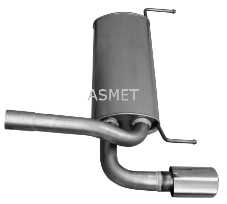 Silenziatore posteriore - 05.253 ASMET