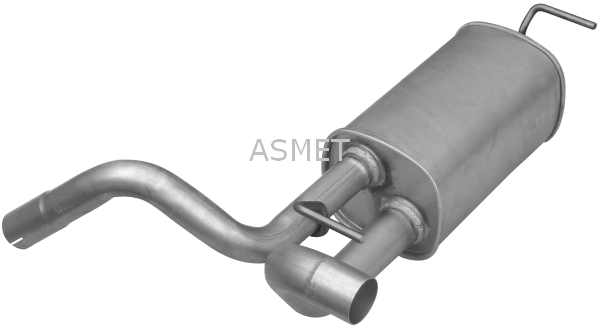 Middle Silencer - 05.258 ASMET