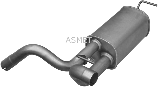Middle Silencer - 05.263 ASMET