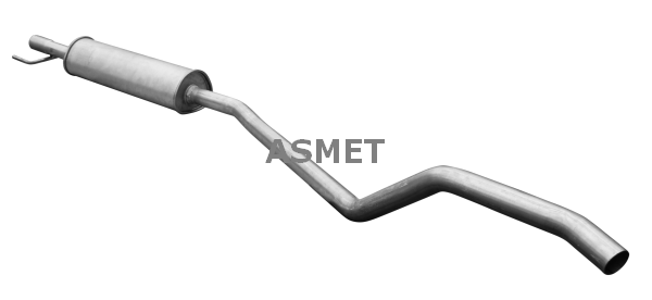 Silenziatore centrale - 05.281 ASMET