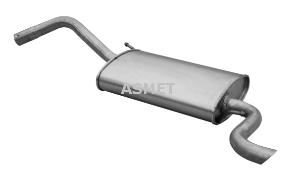 Silenziatore posteriore - 07.093 ASMET