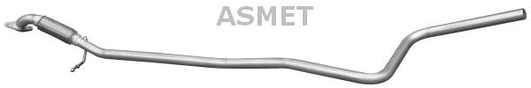 Tubo gas scarico - 07.148 ASMET