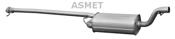Middle Silencer - 07.154 ASMET