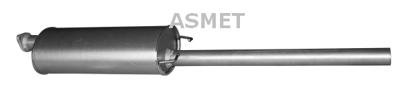 Silenziatore centrale - 07.187 ASMET