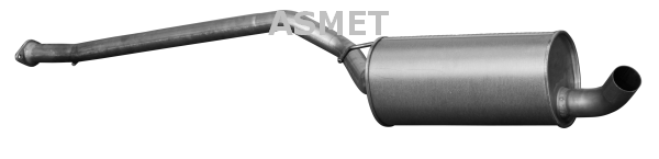 Silenziatore centrale - 07.217 ASMET