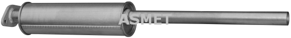 Silenziatore anteriore - 07.242 ASMET