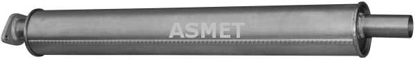 Silenziatore anteriore - 07.244 ASMET