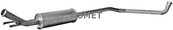 Silenziatore centrale - 08.092 ASMET