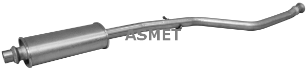 Silenziatore centrale - 08.007 ASMET