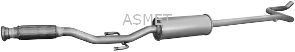 Middle Silencer - 08.089 ASMET