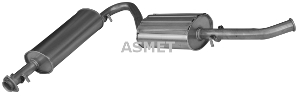 Silenziatore posteriore - 09.041 ASMET