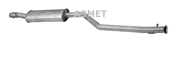 Средний глушитель выхлопных газов - 09.069 ASMET