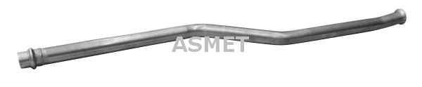 Труба выхлопного газа - 09.075 ASMET