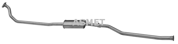 Front Silencer - 09.079 ASMET