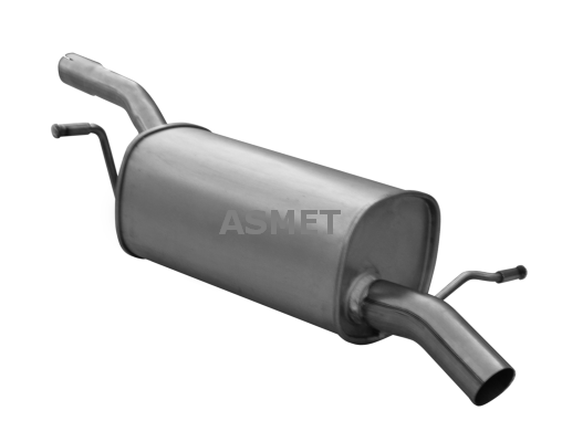 Silenziatore posteriore - 09.108 ASMET