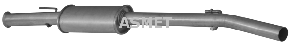 Silenziatore centrale - 10.074 ASMET
