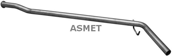 Труба выхлопного газа - 10.077 ASMET
