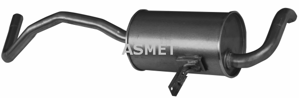 Silenziatore posteriore - 10.104 ASMET