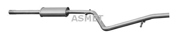 Silenziatore centrale - 10.105 ASMET