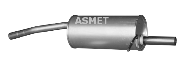 Silenziatore posteriore - 10.116 ASMET