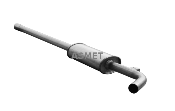 Средний глушитель выхлопных газов - 10.135 ASMET