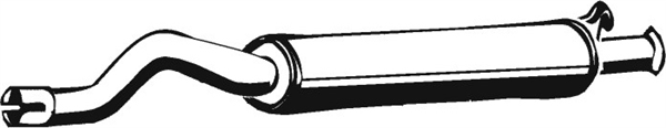 Middle Silencer - 04.054 ASMET