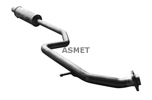 Средний глушитель выхлопных газов - 11.050 ASMET