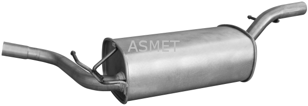 Middle Silencer - 11.039 ASMET
