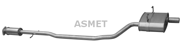 Middle Silencer - 12.025 ASMET