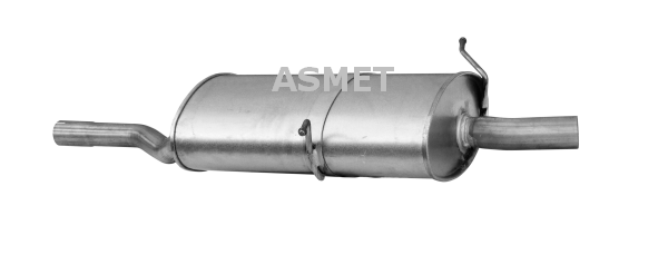 Silenziatore posteriore - 12.028 ASMET
