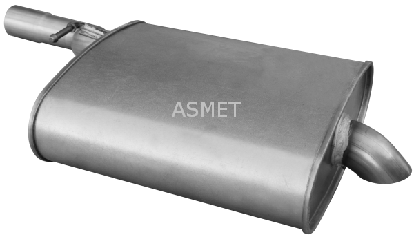Silenziatore posteriore - 12.037 ASMET