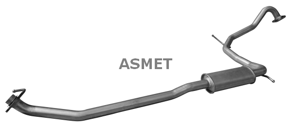 Middle Silencer - 13.033 ASMET