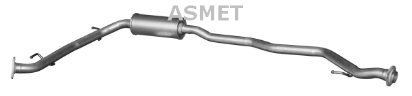 Middle Silencer - 13.014 ASMET