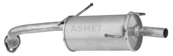 Silenziatore posteriore - 14.013 ASMET