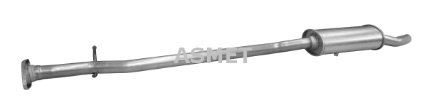 Silenziatore centrale - 14.037 ASMET