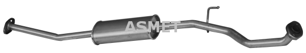 Middle Silencer - 14.045 ASMET