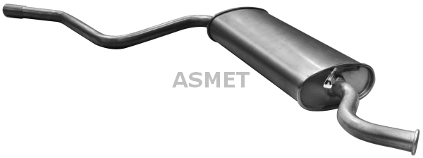 Глушитель выхлопных газов конечный - 16.019 ASMET