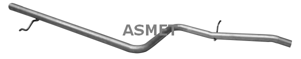 Труба выхлопного газа - 16.067 ASMET