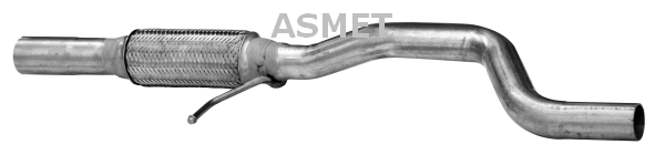 Труба выхлопного газа - 16.070 ASMET