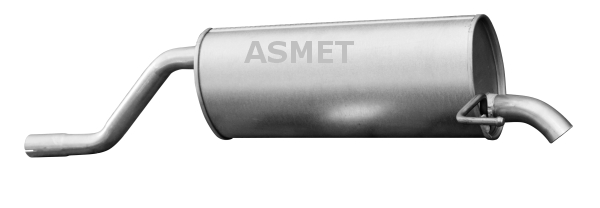 Silenziatore posteriore - 16.099 ASMET