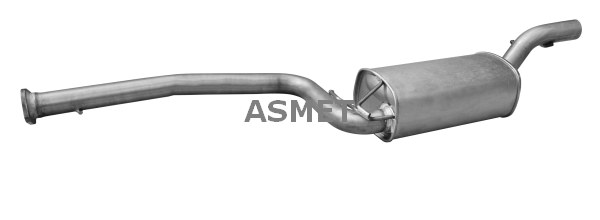 Middle Silencer - 18.040 ASMET
