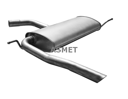 Silenziatore posteriore - 19.037 ASMET