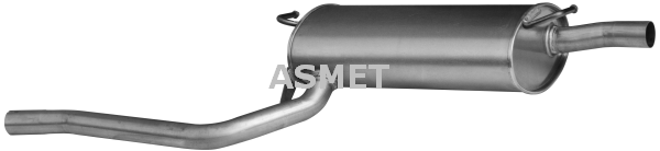 Silenziatore posteriore - 20.019 ASMET
