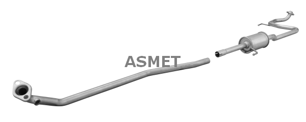 Silenziatore centrale - 20.042 ASMET