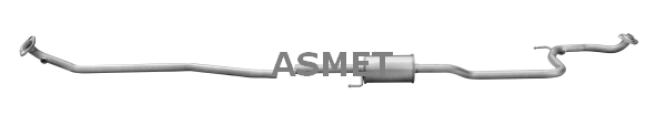 Средний глушитель выхлопных газов - 20.042 ASMET