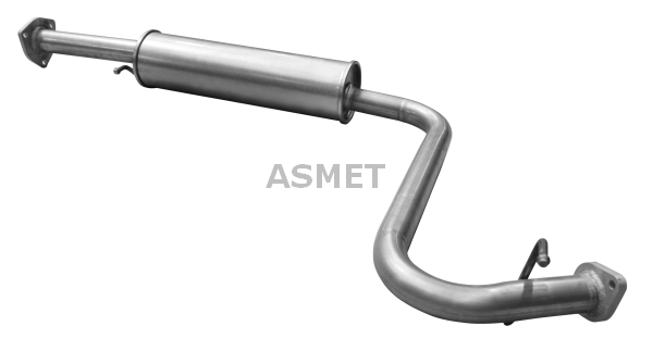 Средний глушитель выхлопных газов - 24.025 ASMET