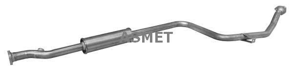 Middle Silencer - 26.006 ASMET