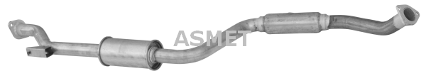 Middle Silencer - 26.007 ASMET