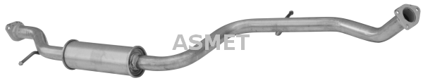 Middle Silencer - 26.011 ASMET
