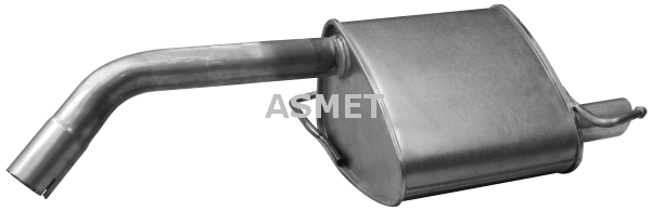 Silenziatore posteriore - 29.011 ASMET